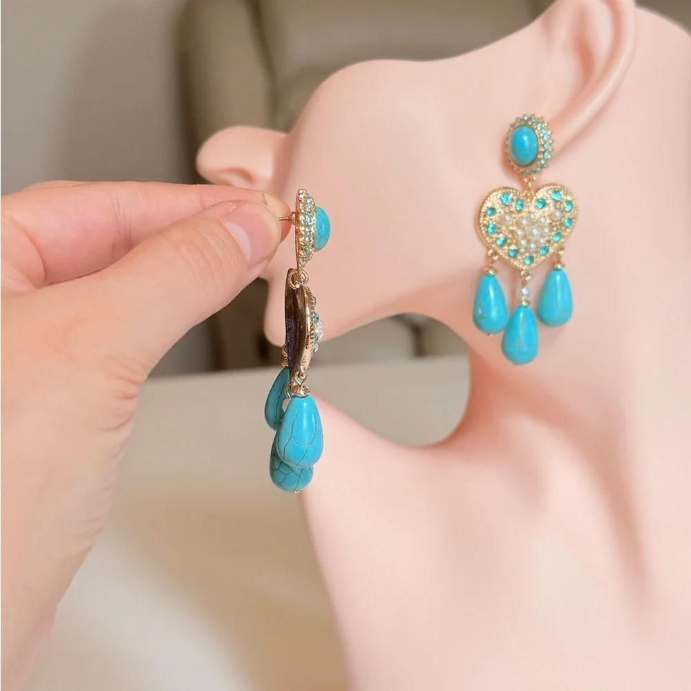 Anthropologie elegant turquoise
